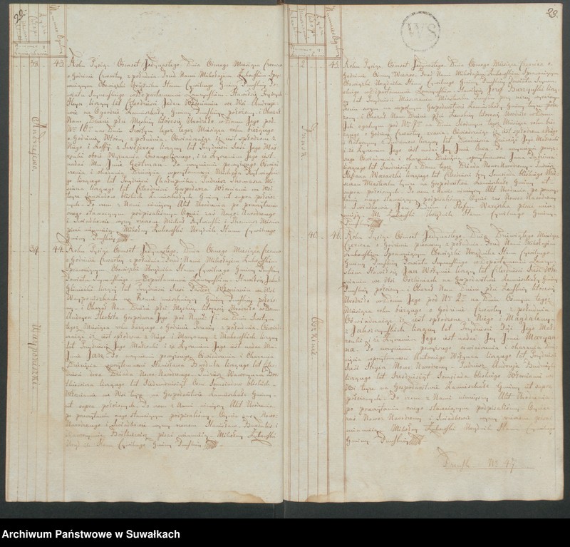 image.from.unit.number "Akta urodzonych gminy puńskiey od 1-go maja 1811do dnia ostatniego grudnia roku tegoż."