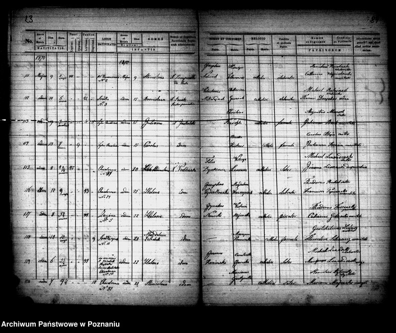 Obraz 13 z jednostki "Księga urodzeń"