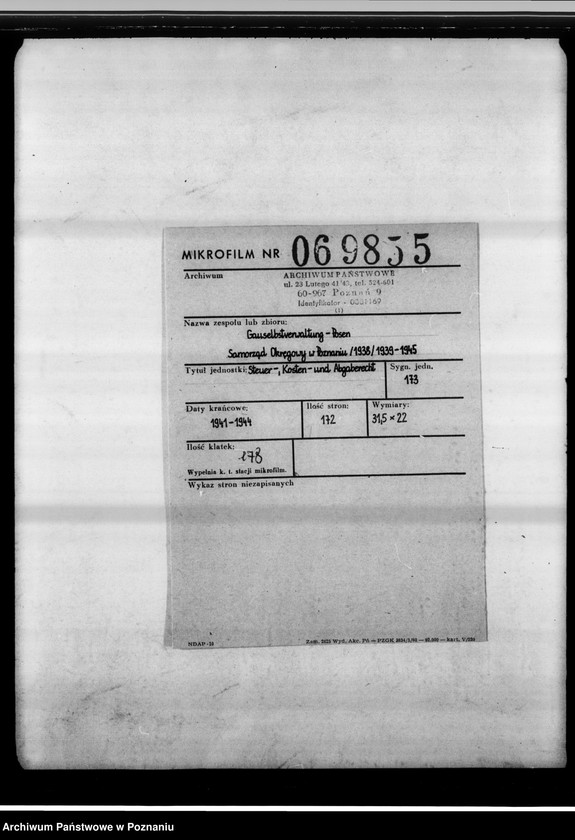 Obraz 2 z jednostki "Steuer-, Kosten- und Abgaberecht."