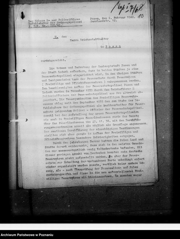 Obraz 13 z jednostki "Einführung von Vorschiriften des Feuerlöschwesens"