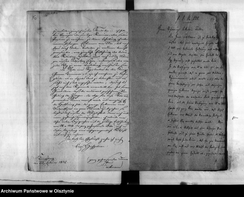image.from.unit.number "Anstellung des Militair Supernumerarius Tackmann [Friedrich Wilhelm]"