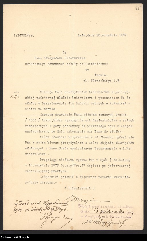 image.from.collection.number "Władysław Sikorski - biografia w dokumencie archiwalnym111"