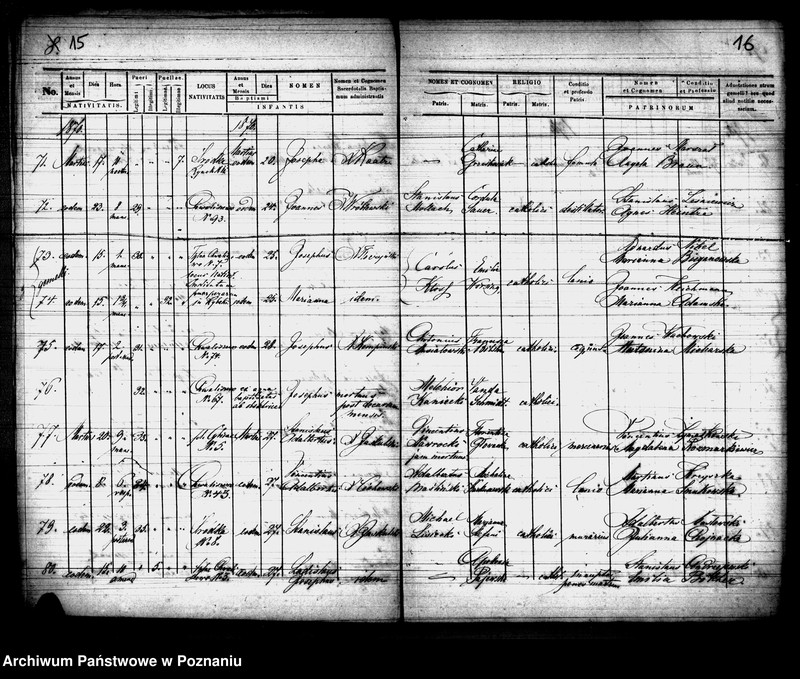 Obraz 9 z jednostki "Księga urodzeń"