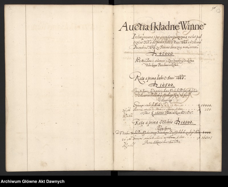 image.from.unit.number "Rozliczenie z różnych dochodów Rzeczypospolitej."