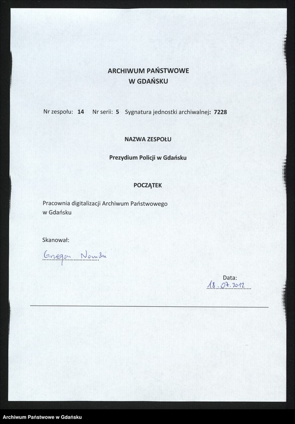 image.from.unit.number "Karty meldunkowe: Fidelack -Fiedling"