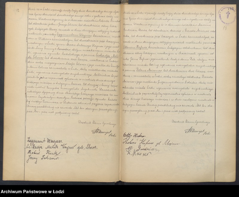 Obraz 9 z jednostki "Akta małżeństw"