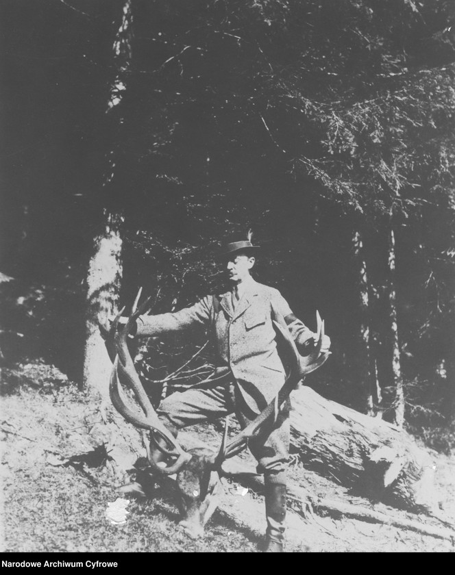 Obraz 2 z jednostki "Polowanie w majątku hrabiego Adama Zdzisława Zamoyskiego "