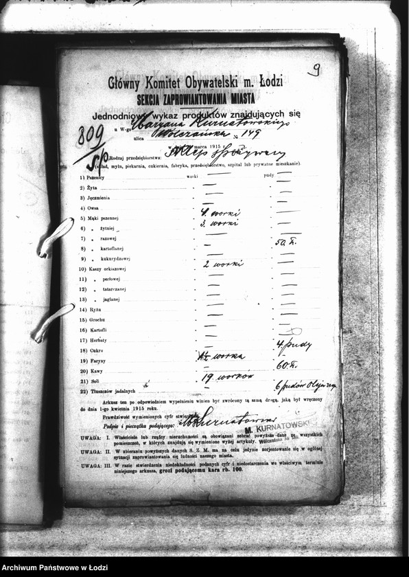 Obraz 12 z jednostki "Jednodniowy spis żywności"