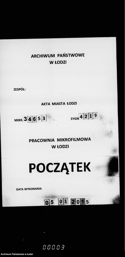 Obraz 1 z jednostki "O vzyskanji gerbovych štrafov"