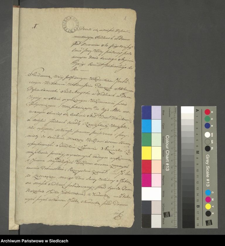 Obraz 4 z jednostki "Volumen 6ty. Księga Isza z roku 1815 [Akta notarialne od numeru 1 do numeru 174]"