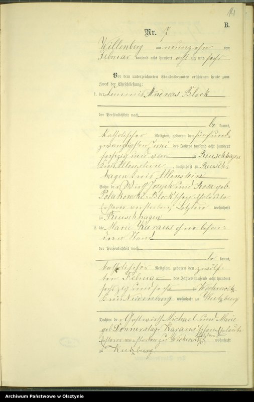 image.from.unit.number "Heiraths-Neben-Register Nr 1 - 54"