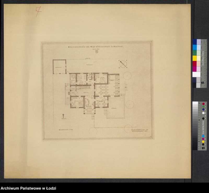 Obraz 3 z jednostki "Erholungsheim der Stadt Litzmannstadt in Zakopane"