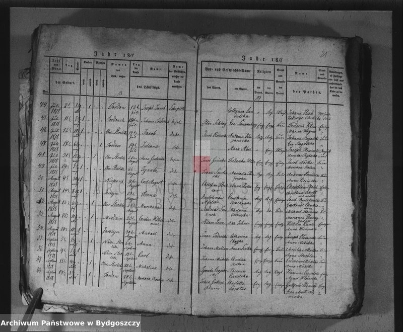 image.from.unit.number "Akta chrztów, ślubów, zgonów"