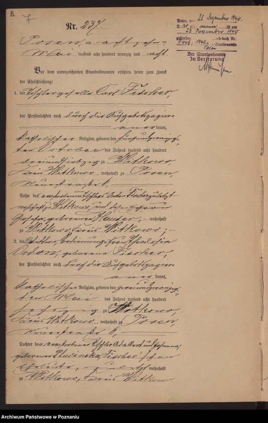 Obraz 10 z jednostki "Księga małżeństw t. II"