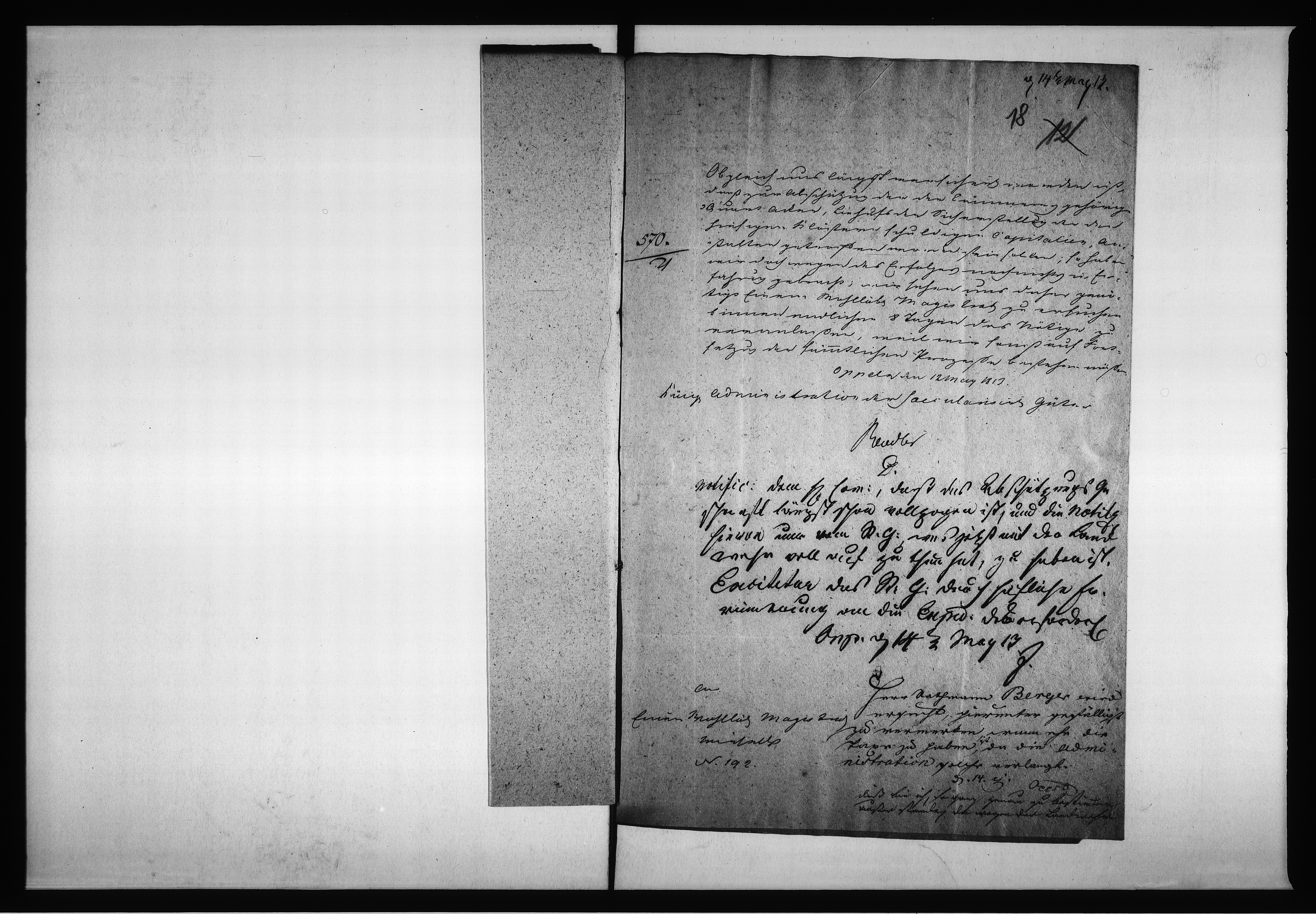 Obraz 17 z jednostki "Acta von Abschätzung der Cämmerey Aecker Vol. I anno 1812 bis [1813]"