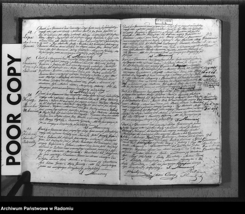 image.from.unit.number "Duplikat akt religijno cywilnych urodzonych, zaślubionych i zmarłych w parafii Głowaczów na rok 1862"