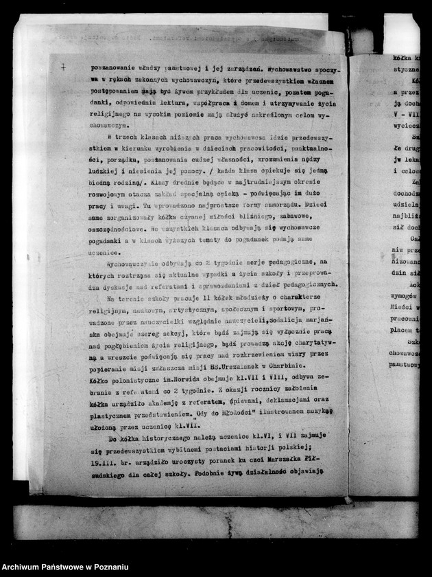 Obraz 11 z jednostki "Prywatne Gimnazjum Żeńskie SS. Urszulanek - Poznań [sprawozdanie z wizytacji i sprawy szkolne]"