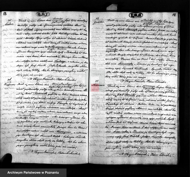 Obraz 10 z jednostki "Duplikat urodzonych, zaślubionych i zmarłych"