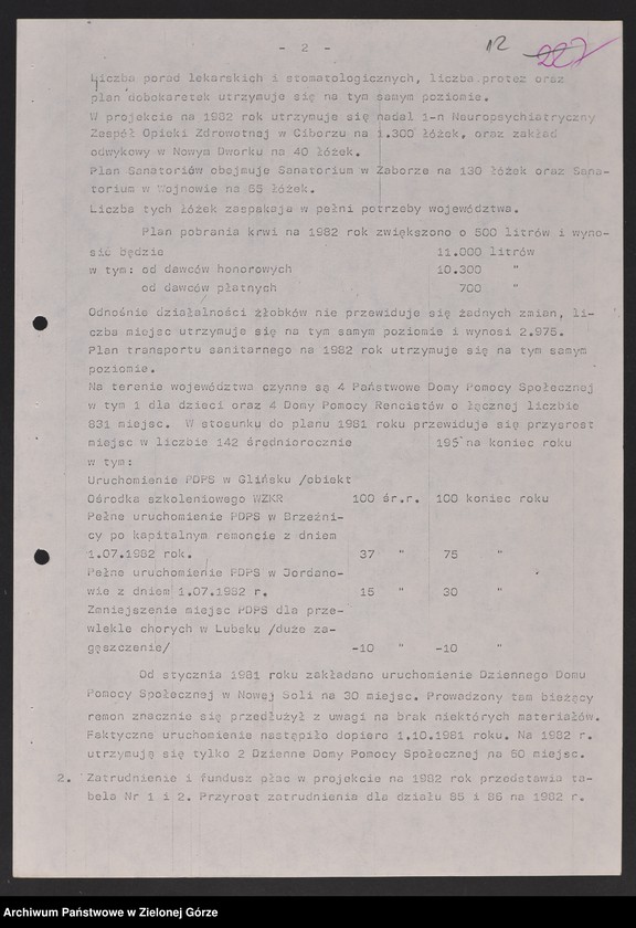 image.from.unit.number "Protokóły z posiedzeń Komisji Zdrowia, Spraw Socjalnych i Ochrony Środowiska Wojewódzkiej Rady Narodowej w Zielonej Górze"