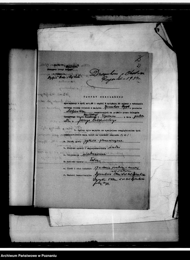 Obraz 5 z jednostki "Operat szacunkowy Dziembowo-Byszki powiat chodzieski"