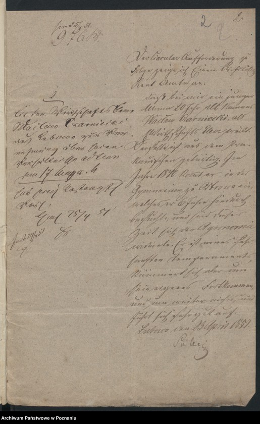 Obraz 6 z jednostki "A. betr. den Wirtschaftseleven Wacław von Czarniecki in Kaczkowo"