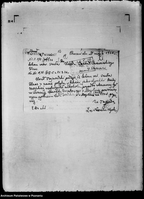 Obraz 17 z jednostki "/Sprawy personalne opinie o referentach wojskowych/"