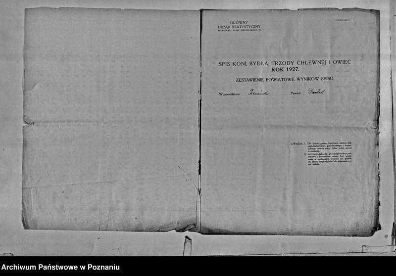 Obraz 5 z jednostki "Spis koni, bydła, trzody chlewnej i owiec - zestawienie z terenu powiatu średzkiego"