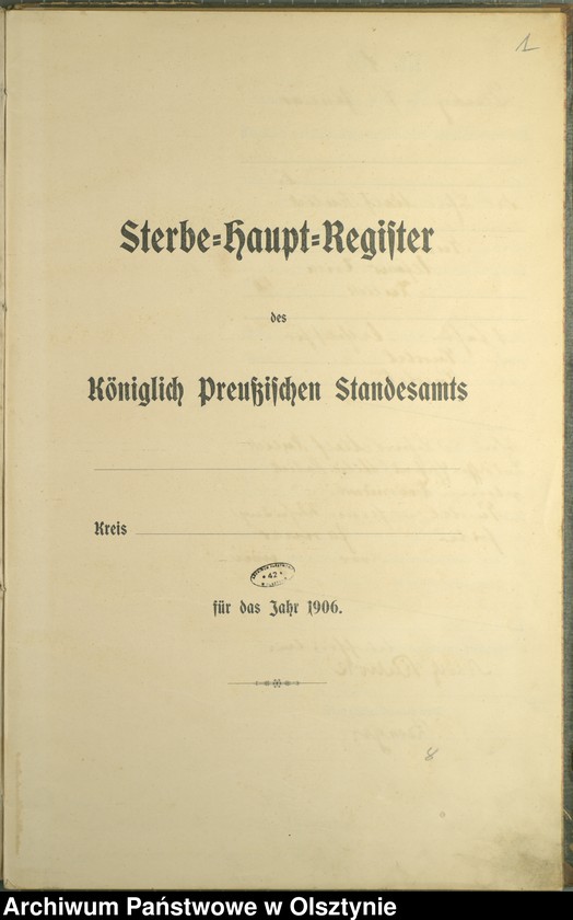 image.from.unit.number "Sterbe-Haupt-Register Nr 1 - 22"