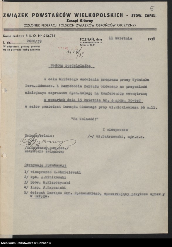 Obraz 7 z jednostki "Statut - regulaminy - instrukcje, wykaz akt."