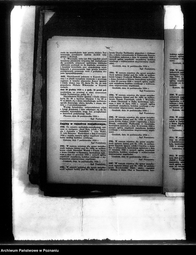 Obraz 11 z jednostki "Bildung einer Draenage-Genossenschaft in Schadlowitz im Kreise Inowrazlaw /Szadłowice powiat inowrocławski/"