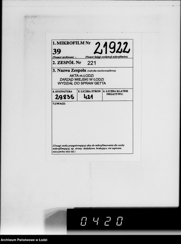 Obraz 2 z jednostki "[Informacje o posiadaniu przez Żydów kosztowności]"