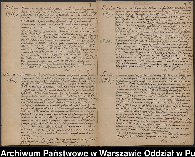 image.from.unit.number "Akta urodzeń, małżeństw i zgonów"