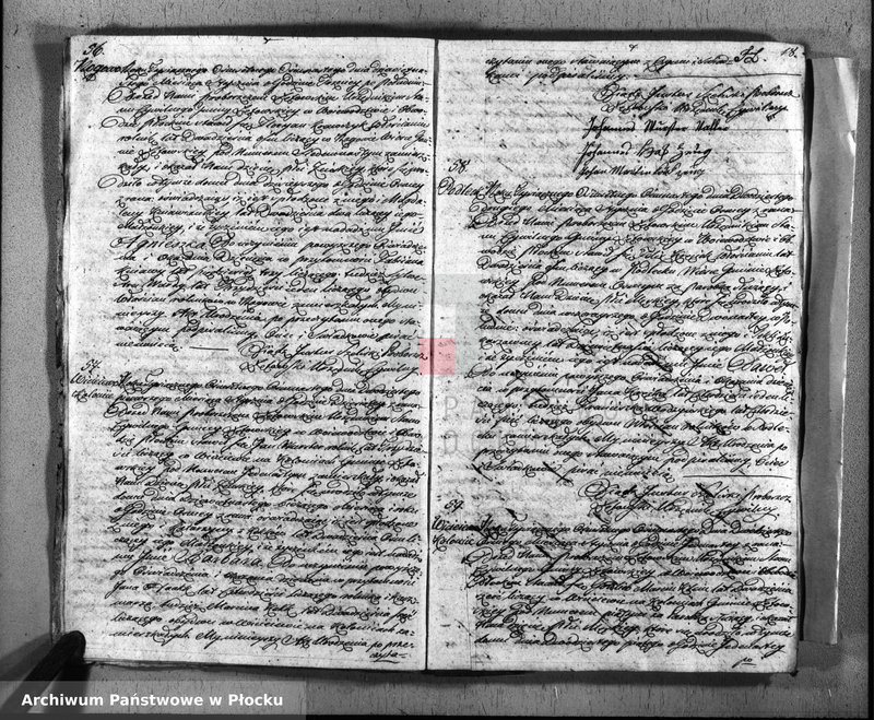 Obraz 20 z jednostki "Akta urodzeń, małżeństw i zgonów"