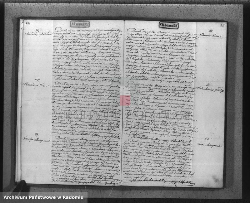 Obraz 15 z jednostki "[Akta stanu cywilnego wyznania rzymskokatolickiego parafii Brzóza 1865]"