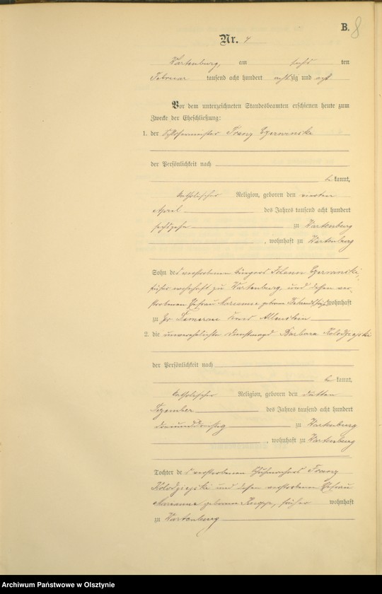 image.from.unit.number "Heiraths-Haupt-Register Nr 1 - 47"