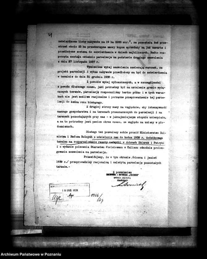 Obraz 8 z jednostki "Majątek Zbiersk powiaty kaliski i koniński przymusowy wykup"