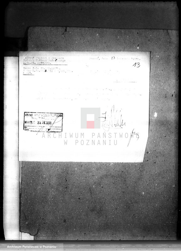 Obraz 17 z jednostki "Zatwierdzenie projektu budowy i urządzenia zakładu przemysłowego nr rej 1503 /odlewy żeliwne lano-kute i budowa maszyn przemysłowych/ Poznań ul. Wrzesińska/ Oraz Fabryka maszyn firmy „Stalum""