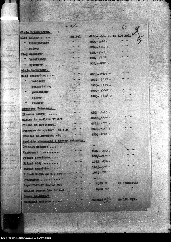 Obraz 10 z jednostki "Sprawy szczegółowo-administracyjne Ceny produktów rolnych za granicą"