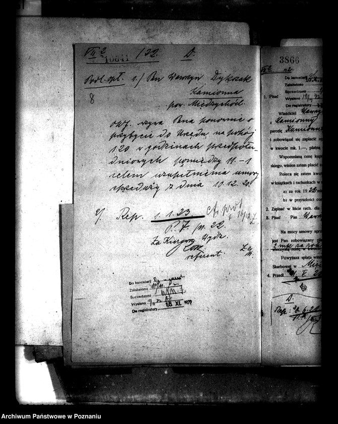 Obraz 12 z jednostki "Działki nr 1 i 2a w Kolnie powiatu międzychodzkiego Wawrzyn Dykczak osada parcelacyjna"