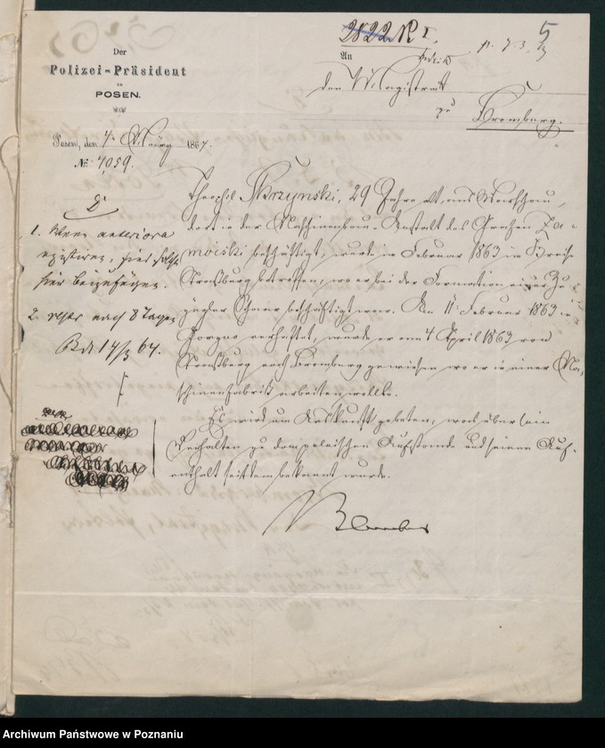 image.from.unit.number "A. betr. Theofil von Skrzynecki"