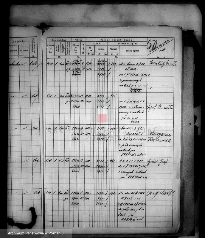 Obraz 13 z jednostki "Przewłaszczenie parcel z dóbr Samostrzel powiatu wyrzyskiego"