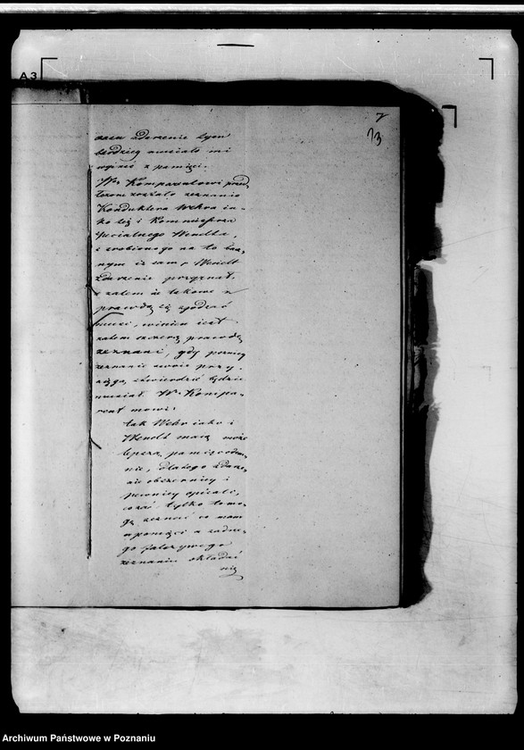 Obraz 17 z jednostki "Akta in Denuntiationssachen wider den Oekonomiekommissarius Wendt zu Wągrowiec."