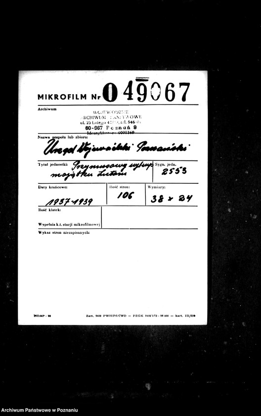 Obraz 2 z jednostki "Przymusowy wykup majątku Lutom"