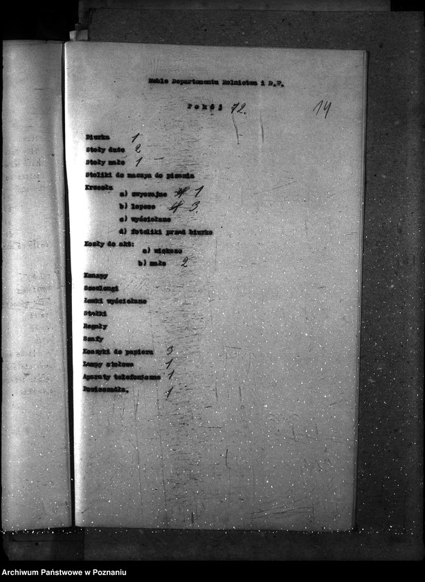 Obraz 18 z jednostki "Sprawy gospodarcze-ogólne meble"