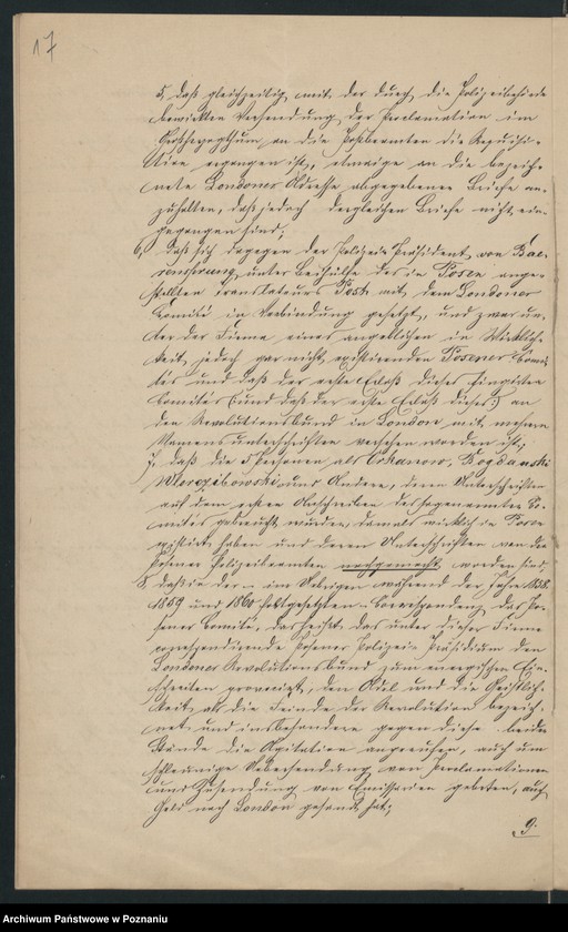 Obraz 20 z jednostki "Klage der Posener Polizeibeamten gegen den Rechtsanwalt Elven in Köln wegen Beamtenbeleidigung im Działyński - Prozess"