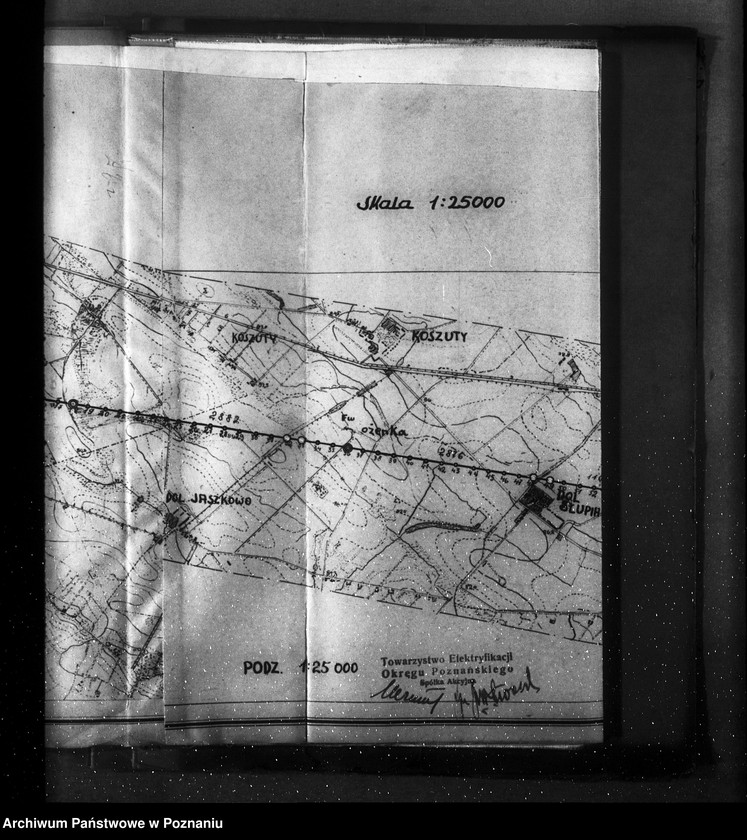 Obraz 18 z jednostki "Plan orientacyjny linii 30 km w skali 1:25000 Trasa: Poznań-Kobylepole-Kórnik-Biernatki-Zaniemyśl-Łęgi-Pyszące-Dolsk-Gostyń"