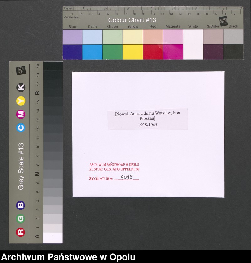 Obraz 2 z jednostki "[Nowak Anna z domu Wotzlaw, Frei Proskau]"