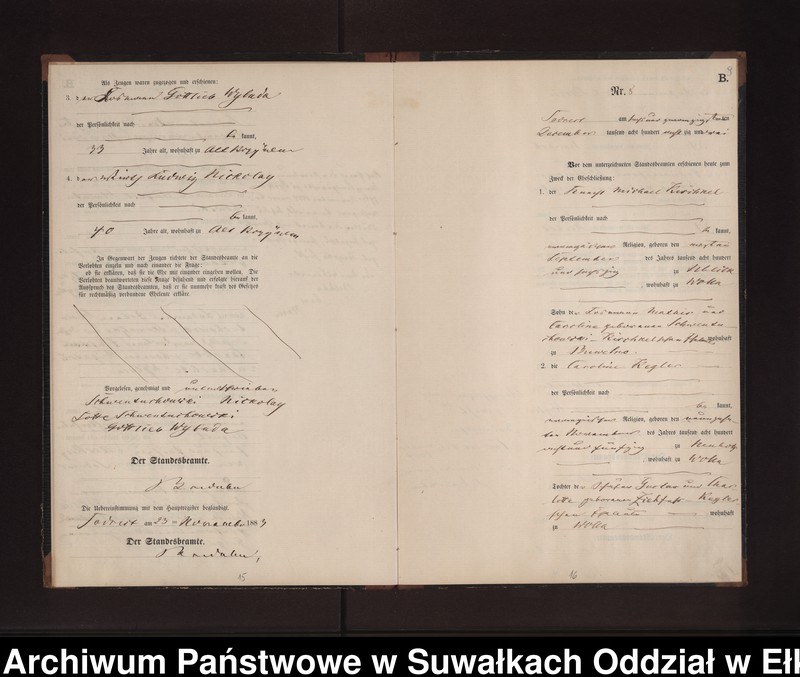 image.from.unit.number "Heiraths-Neben-Register des Preussischen Standes-Amtes Neuhoff Kreis Loetzen"