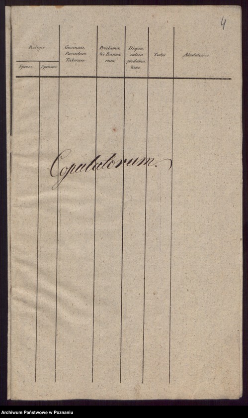 Obraz 5 z jednostki "Liber Metrices Baptisatorum, Copulatorum et Mortuorum."