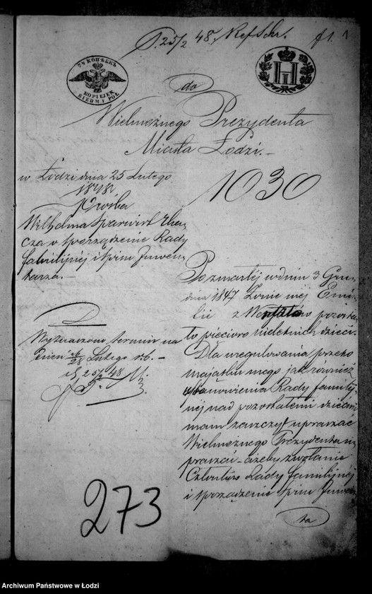 Obraz 5 z jednostki "Akta tyczące się ustanowienia opieki nad nieletnimi dziećmi po Emilii z Wangerów Sparwart"